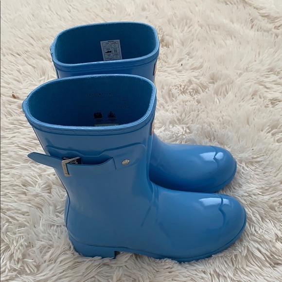NIB hunter Original Tour Glossy Rain boots - Picture 1 of 7